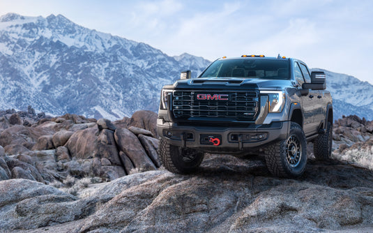 AEV Conversions | 2024-2025 GM Sierra 2500 / 3500 HD Front Winch Bumper