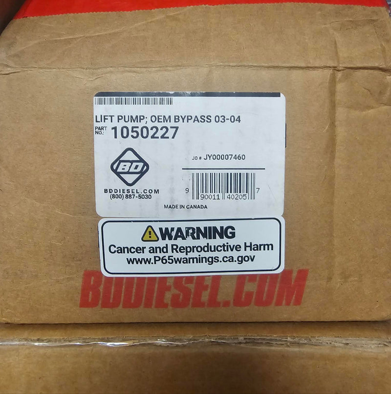 Load image into Gallery viewer, BD Diesel | 2003-2004 Dodge Ram 5.9L Cummins OEM Bypass Lift Pump Kit *OPEN BOX*