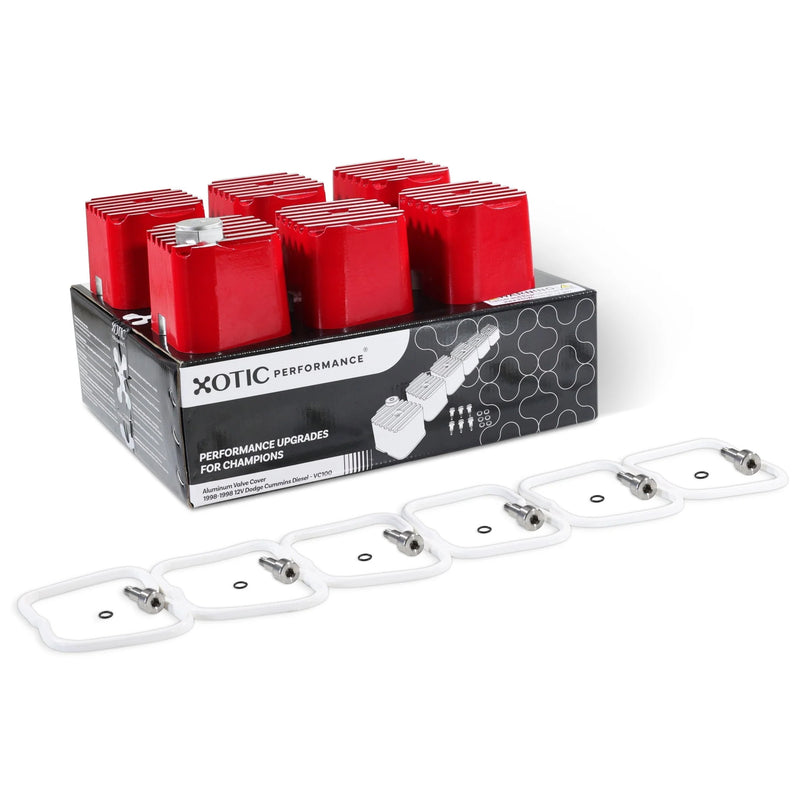 Load image into Gallery viewer, Xotic Performance | 1989-1998 Dodge Ram 12 Valve 5.9L Cummins Valve Covers