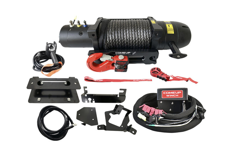 Load image into Gallery viewer, AEV Conversions | 2024-2025 GM Canyon / Colorado With AEV Front Bumper COMEUP Slim 9.5rs Winch Kit