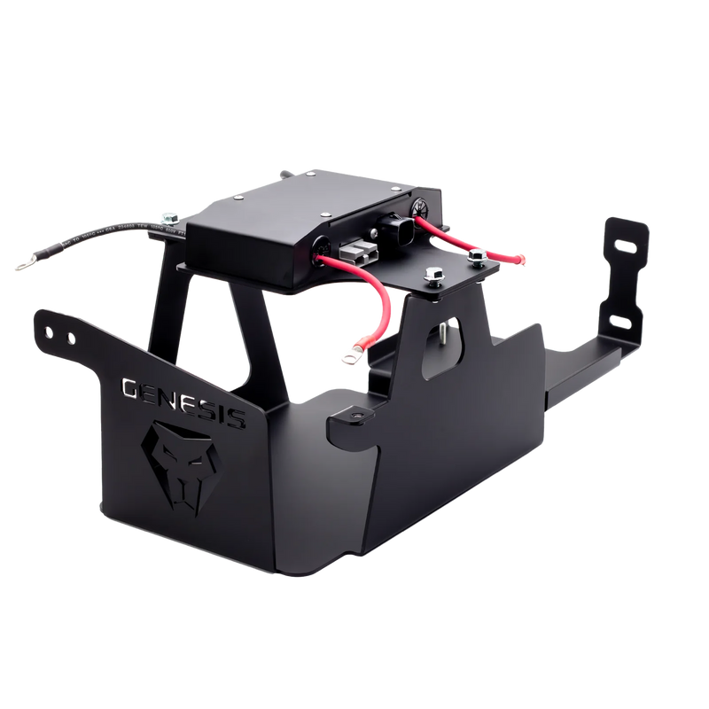 Load image into Gallery viewer, Genesis Offroad | 2020+ Jeep Gladiator JT 3.6L Gas OMEGA Dual Battery System With Redarc Alpha Charger