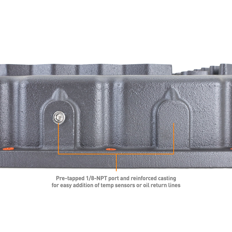 Load image into Gallery viewer, Mishimoto | 2007.5-2024 Dodge Ram 6.7L Cummins 68RFE Aluminum Transmission Pan