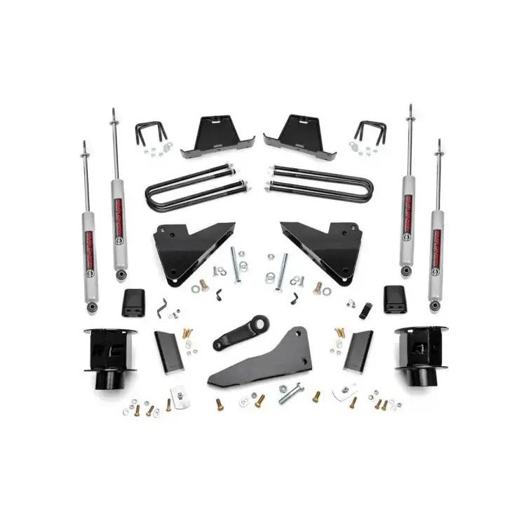 Load image into Gallery viewer, Rough Country 2013-2015 Dodge Ram 3500 4WD SRW 5 Inch Radius Arm Drop Lift Kit 35620