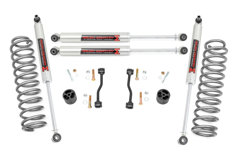 Load image into Gallery viewer, Rough Country | 2020-2024 Jeep Gladiator JT 4WD 2.5 Inch Leveling Kit With M1 Monotube Shocks
