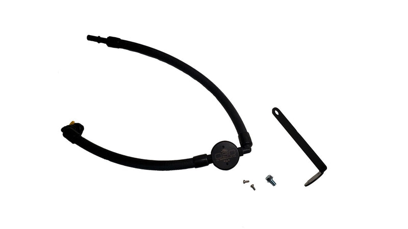 Load image into Gallery viewer, J&L 2021.5-2024 Ford Bronco 2.3L EcoBoost Oil Separator 3.0 Passenger Side - Black Anodized 3075P-B