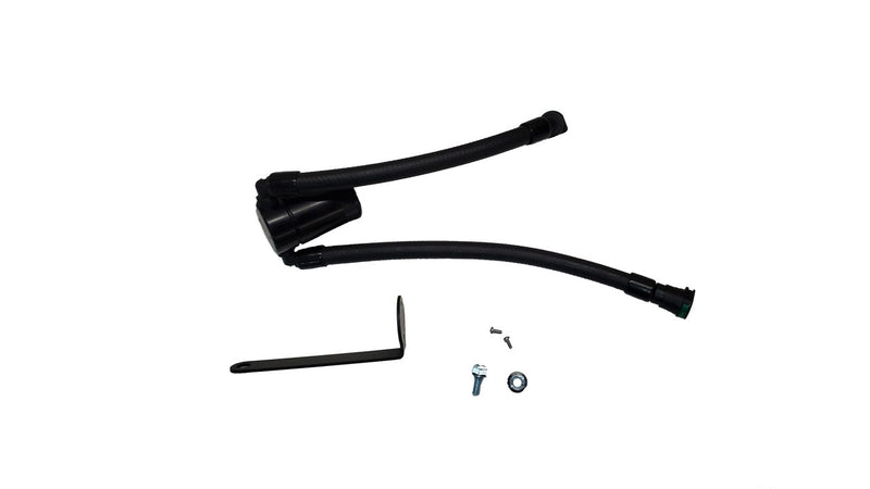 Load image into Gallery viewer, J&L 2023-2025 Ford F-150 Raptor R Oil Separator 3.0 Passenger Side - Black Anodized 3097P-B