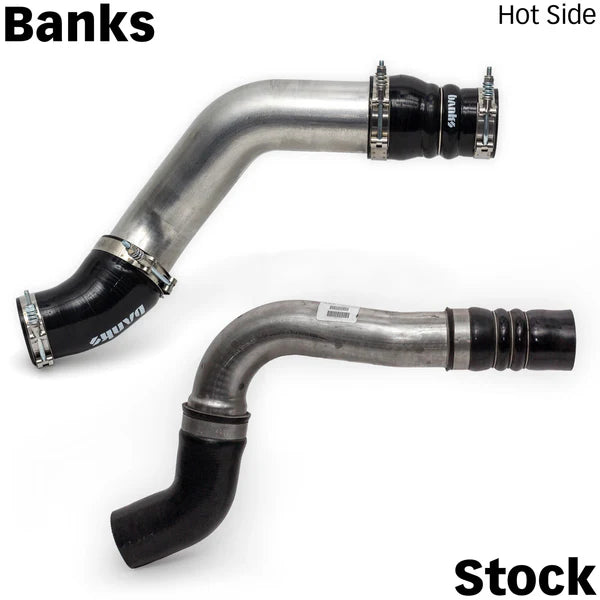 Load image into Gallery viewer, Banks Power | 2019-2024 Dodge Ram 6.7L Cummins Raw Boost Tube Kit - Natural Finish