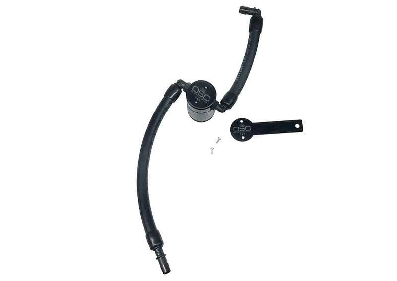 Load image into Gallery viewer, J&L 2019-2024 Dodge Ram 1500 5.7L Oil Separator 3.0 Passenger Side - Black Anodized