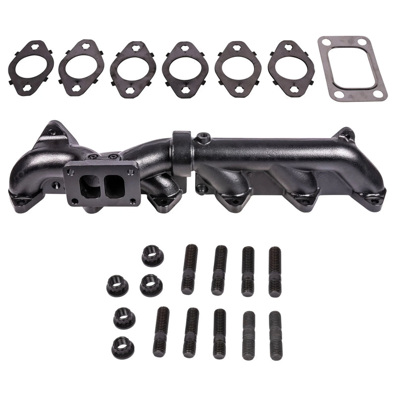 Load image into Gallery viewer, ATS Diesel | 2007.5-2018 Dodge Ram 6.7L Cummins Pick-Up 2-Piece Holset 351VE Flange Exhaust Manifold With Gaskets