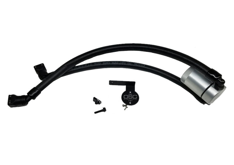 Load image into Gallery viewer, J&L 11-14 Ford F-150/Ford F-150 Raptor 6.2L Passenger Side Oil Separator 3.0 - Clear Anodized