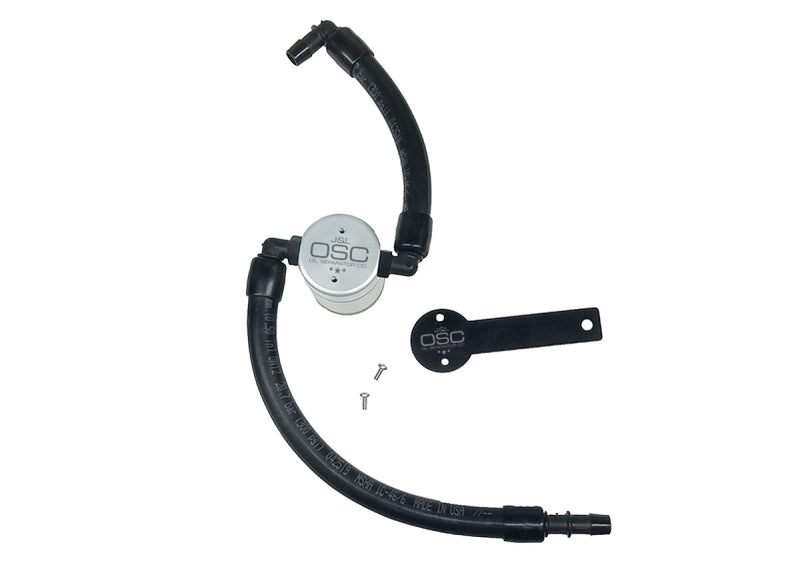 Load image into Gallery viewer, J&L 2019-2024 Dodge Ram 1500 5.7L Oil Separator 3.0 Passenger Side - Clear Anodized