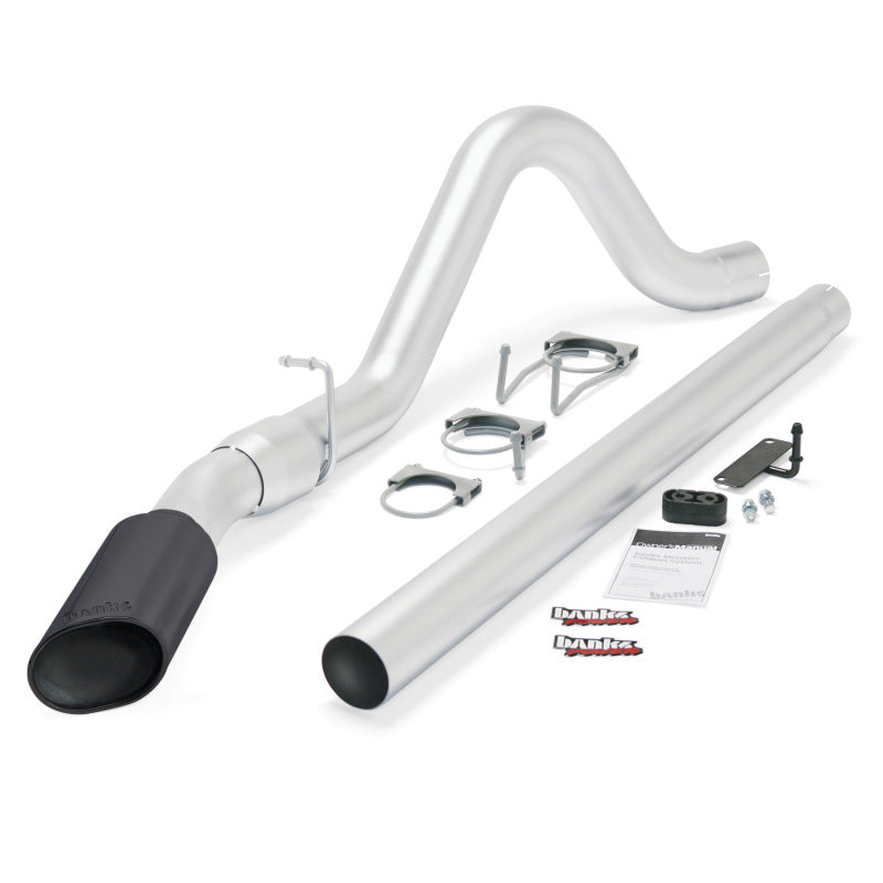 Load image into Gallery viewer, Banks Power 08-10 Ford 6.4L (All W/B) Monster Exhaust System - SS Single Exhaust w/ Black Tip *DISCONTINUED*