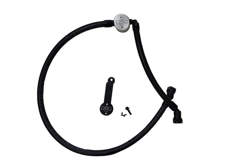 Load image into Gallery viewer, J&L 18-25 Jeep Wrangler JL 3.6L Driver Side Oil Separator 3.0 - Clear Anodized