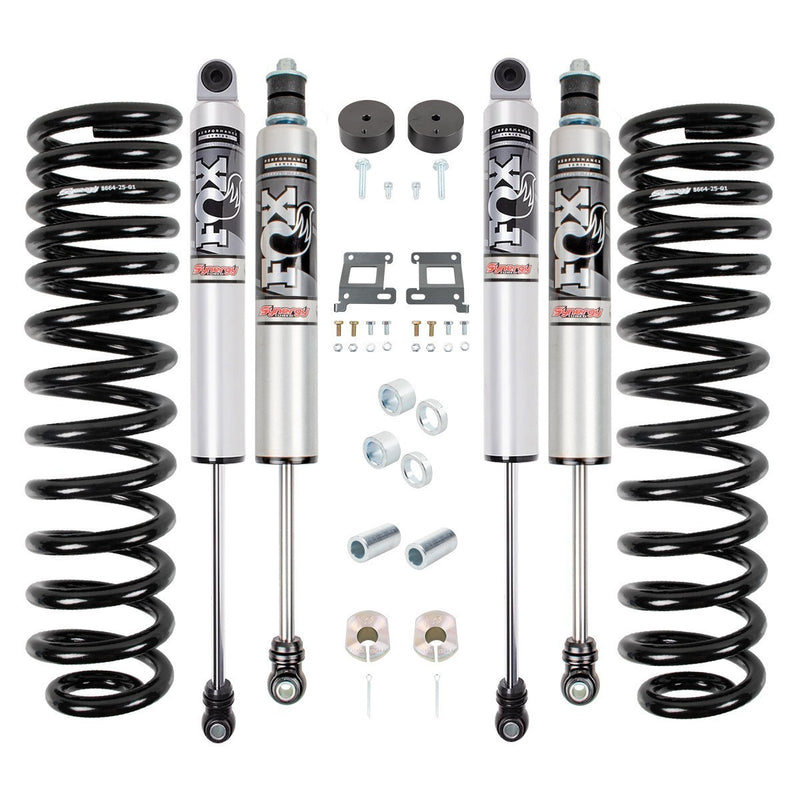 Load image into Gallery viewer, Synergy | 2005-2026 Ford Super Duty 4x4 GAS Leveling System With Fox 2.5 HTO Shocks