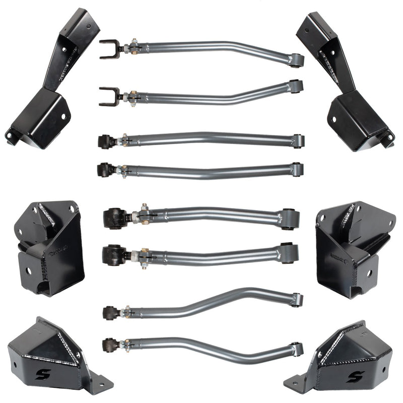 Load image into Gallery viewer, Synergy | 2018-2023 Jeep Wrangler JL / JLU High Clearance Long Arm Upgrade Kit