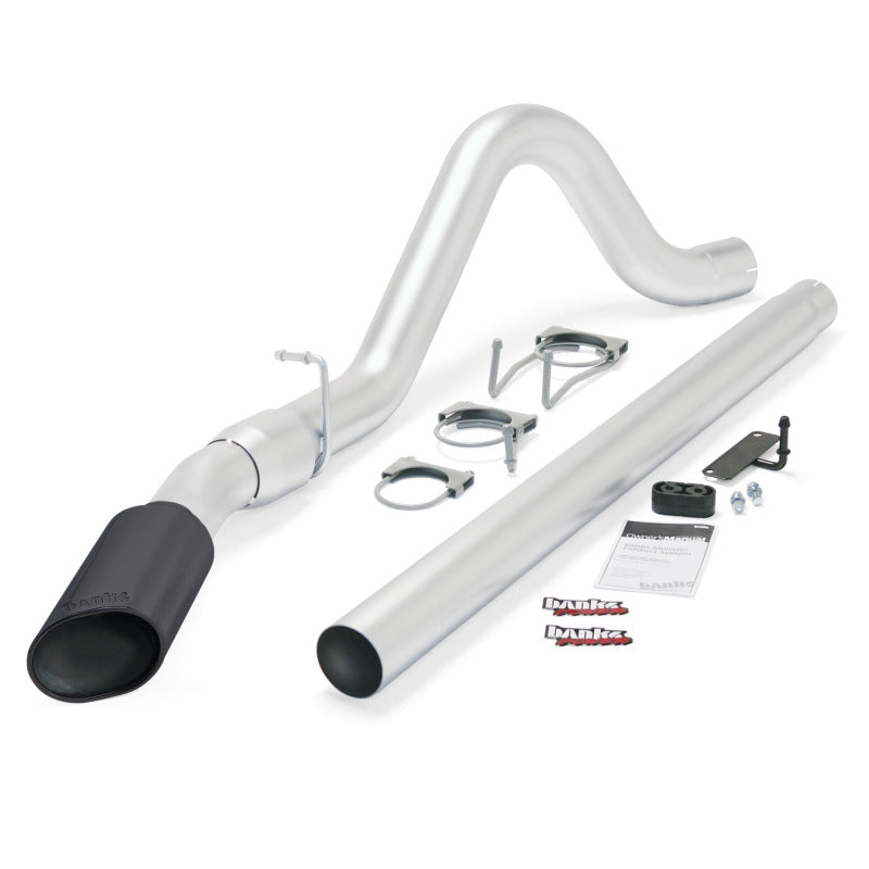 Load image into Gallery viewer, Banks Power 08-10 Ford 6.4L (All W/B) Monster Exhaust System - SS Single Exhaust w/ Black Tip *DISCONTINUED*
