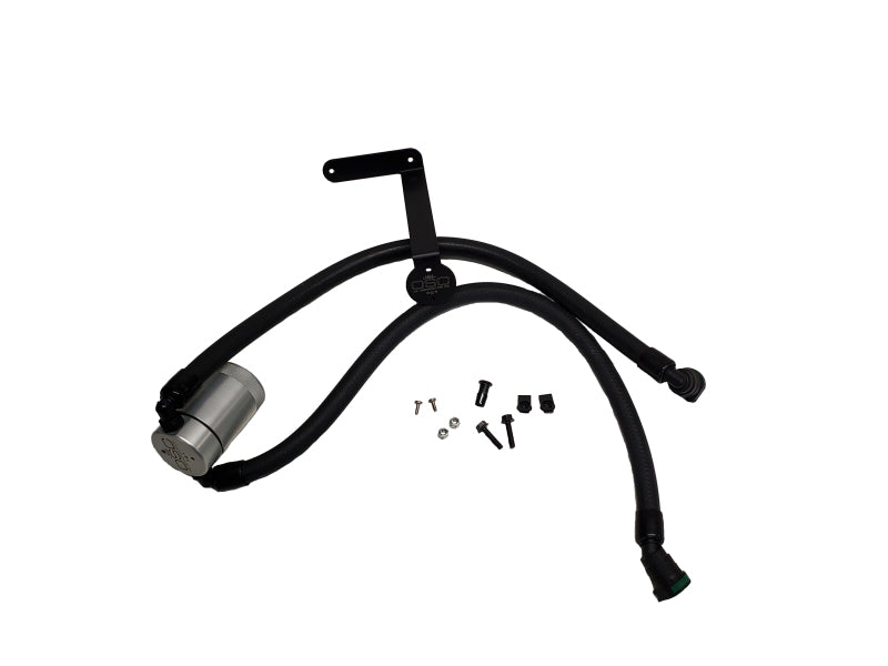 Load image into Gallery viewer, J&L 2011-2025 Ford F-150 2.7L/3.5L/5.0L Passenger Side Oil Separator 3.0 - Clear Anodized