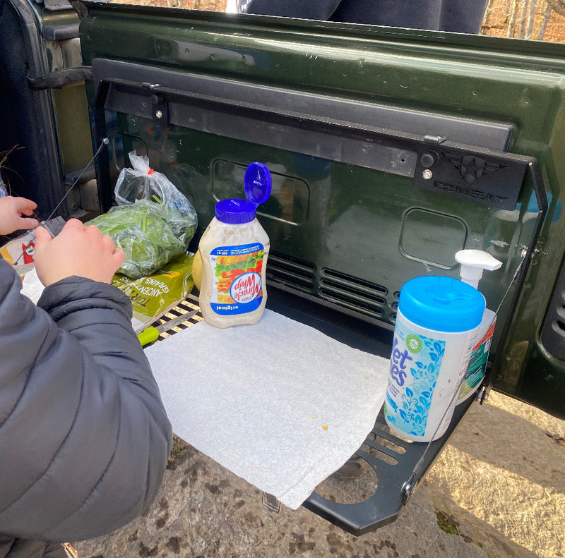 Load image into Gallery viewer, Combat Off-Road | 2007+ Jeep JK / JL & 2021+ Ford Bronco Tailgate Table