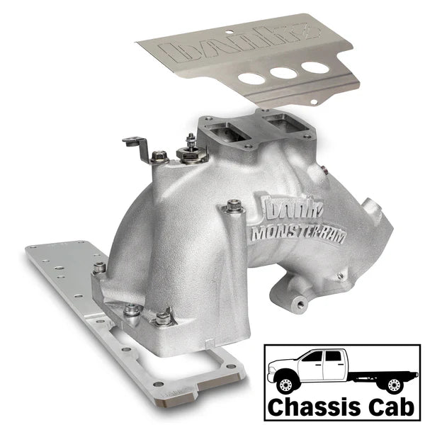 Load image into Gallery viewer, Banks Power | 2007.5-2012 Dodge Ram 6.7L Cummins Cab Chassis Monster-Ram Intake Manifold System W/ Fuel Line - Natural
