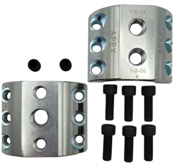 Load image into Gallery viewer, Apex Chassis | Standard Stabilizer Clamp Zinc 1.75 Inch ID