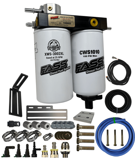 FASS | 2010-2018 Dodge Ram 6.7L Cummins Drop-In Series Diesel Fuel Filter System