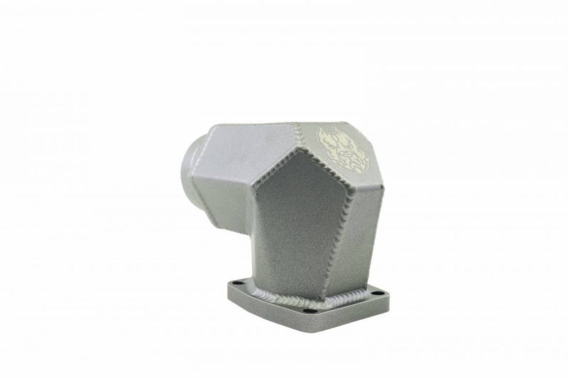 Load image into Gallery viewer, Sinister Diesel | 2003-2007 Ford 6.0L Power Stroke (Hexagon) Intake Elbow - Gray