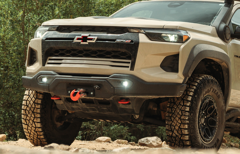 Load image into Gallery viewer, AEV Conversions | 2024-2025 GM Canyon / Colorado With AEV Front Bumper COMEUP Slim 9.5rs Winch Kit