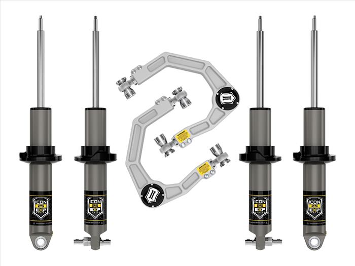Load image into Gallery viewer, ICON | 2021+ Ford Bronco Hoss 1.0 Package Stage 2 Suspension System Billet | 1.375-3 Inch