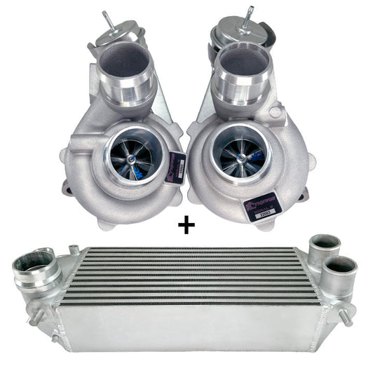 KC Turbos | Reaper 500 Twin Turbos + KC Turbos | Intercooler Package - 3.5L EcoBoost (2015-2016)