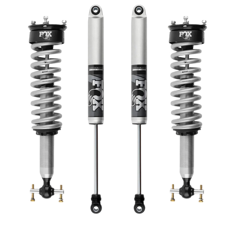 Load image into Gallery viewer, Kryptonite | 2019-2024 GM 1500 2WD / 4WD 6 Lug Stage 3 Leveling Kit With Fox 2.0 Shocks