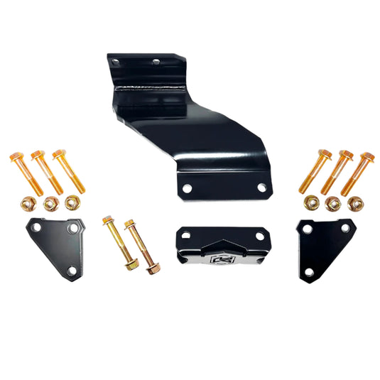 Kryptonite | 2014-2024 Dodge Ram 2500 / 3500 Dual Steering Stabilizer Bracket Kit For Death Grip Tie Rod