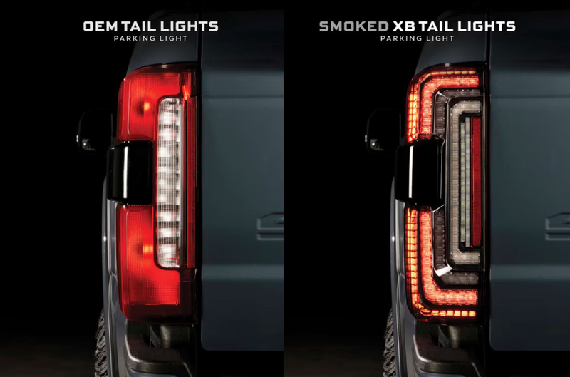Load image into Gallery viewer, Morimoto | 2023-2026 Ford Super Duty XB Smoked LED Tail Lights