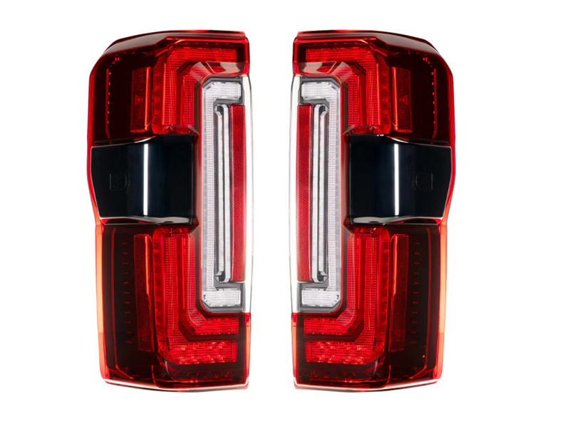 Load image into Gallery viewer, Morimoto | 2023-2026 Ford Super Duty XB Red LED Tail Lights