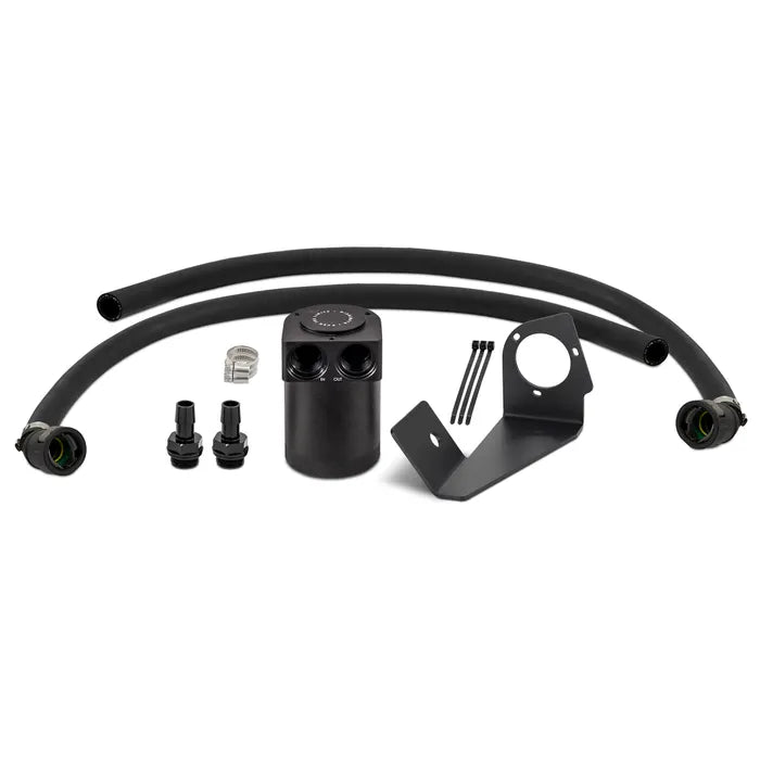 Load image into Gallery viewer, Mishimoto | 2025-2026 Dodge Ram 1500 3.0L Hurricane Baffled Oil Catch Can Kit - Black