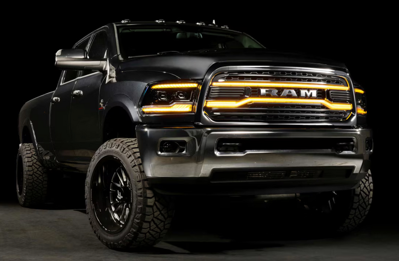 Load image into Gallery viewer, Morimoto | 2010-2018 Dodge Ram 2500 / 3500 LED DRL Grille (Chrome)