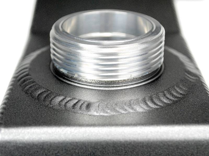 Load image into Gallery viewer, Sinister Diesel | 1999.5-2003 Ford 7.3L Power Stroke Coolant Reservoir (Degas) Without Cap - Gray