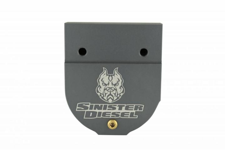 Load image into Gallery viewer, Sinister Diesel | 2004.5-2007 Dodge Ram Cummins 5.9L CAT Fuel Filter Adapter - Gray