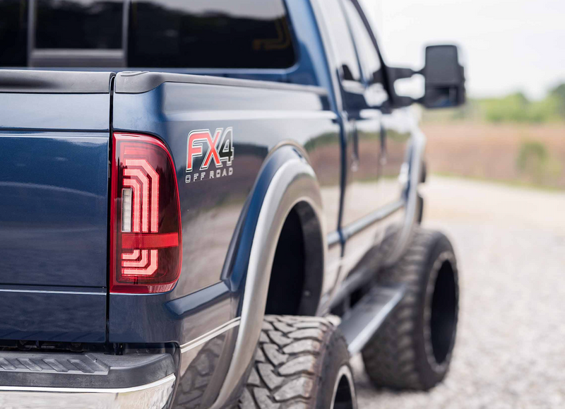 Load image into Gallery viewer, Morimoto | 1999-2016 Ford Super Duty XB LED Tail Lights - Red
