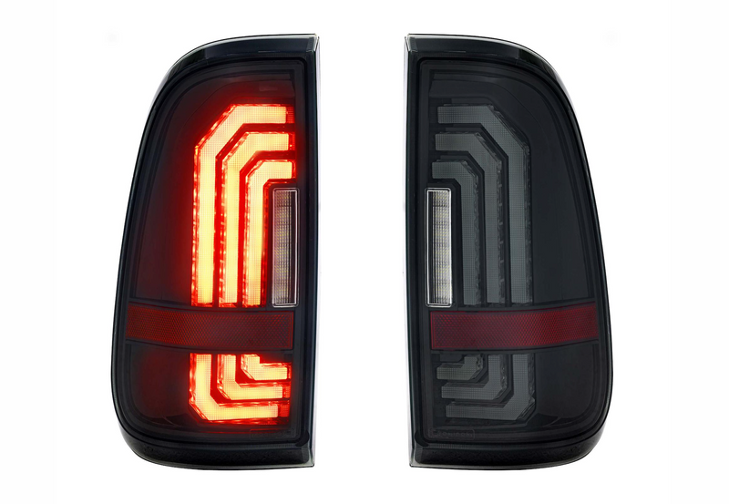 Load image into Gallery viewer, Morimoto | 1999-2016 Ford Super Duty XB LED Tail Lights - Smoked