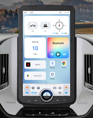 Linkswell | 2014-2018 GM Silverado / Sierra T-Style XL Radio