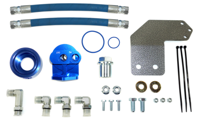 Load image into Gallery viewer, PacBrake | 2019-2024 Dodge Ram 1500 NBS 5.7L Hemi Remote Oil Filter Relocation Kit