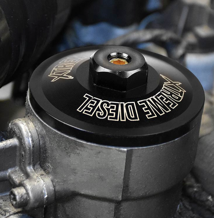 Load image into Gallery viewer, XDP | 2003-2007 Ford 6.0L Power Stroke Billet Fuel Filter Cap *DISCONTINUED*