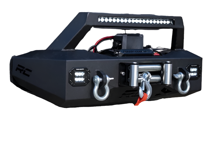 Load image into Gallery viewer, Rough Country | 2017-2020 Ford Super Duty 2WD / 4WD EXO Winch Mount Kit