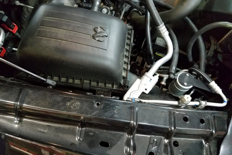 Load image into Gallery viewer, J&L 09-18 Ram 1500 5.7L Passenger Side Oil Separator 3.0 - Clear Anodized