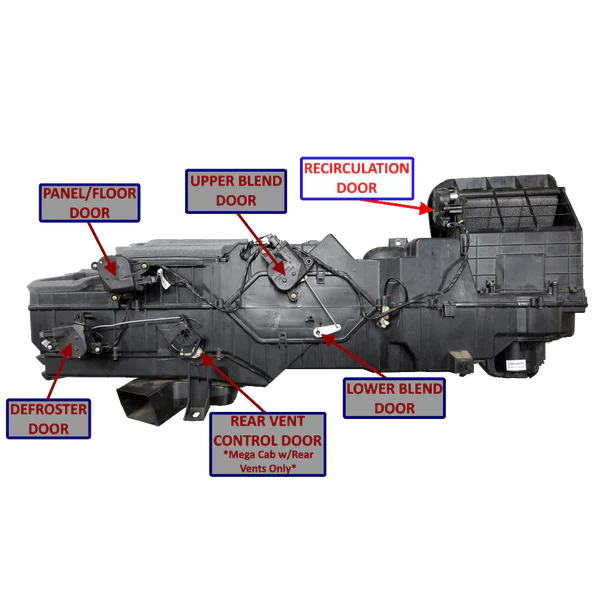Load image into Gallery viewer, Blend Door USA | 2003-2009 Dodge Ram 2500 / 3500 Blend Door Set - Dual Zone *OPEN BOX*