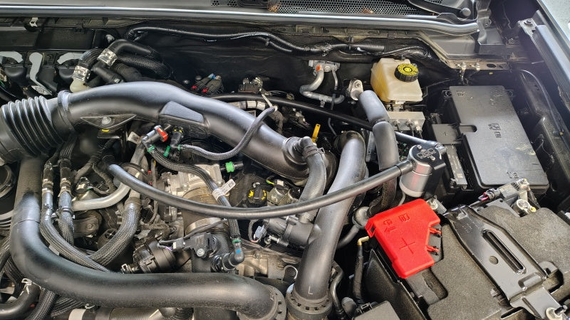 Load image into Gallery viewer, J&L 24-25 Ford Ranger Raptor 3.0L PCV Side Oil Separator - Clear Anodized