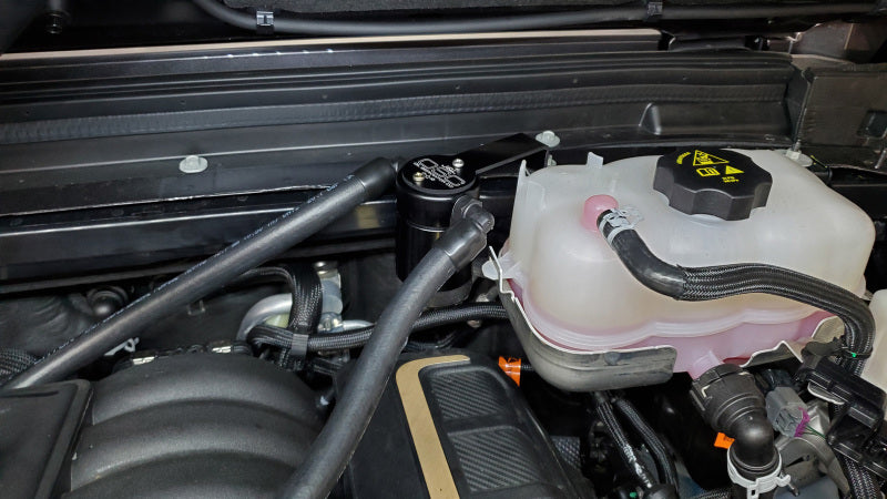 Load image into Gallery viewer, J&L 2021-2025 Jeep Wrangler 392 Oil Separator 3.0 Passenger Side - Black Anodized