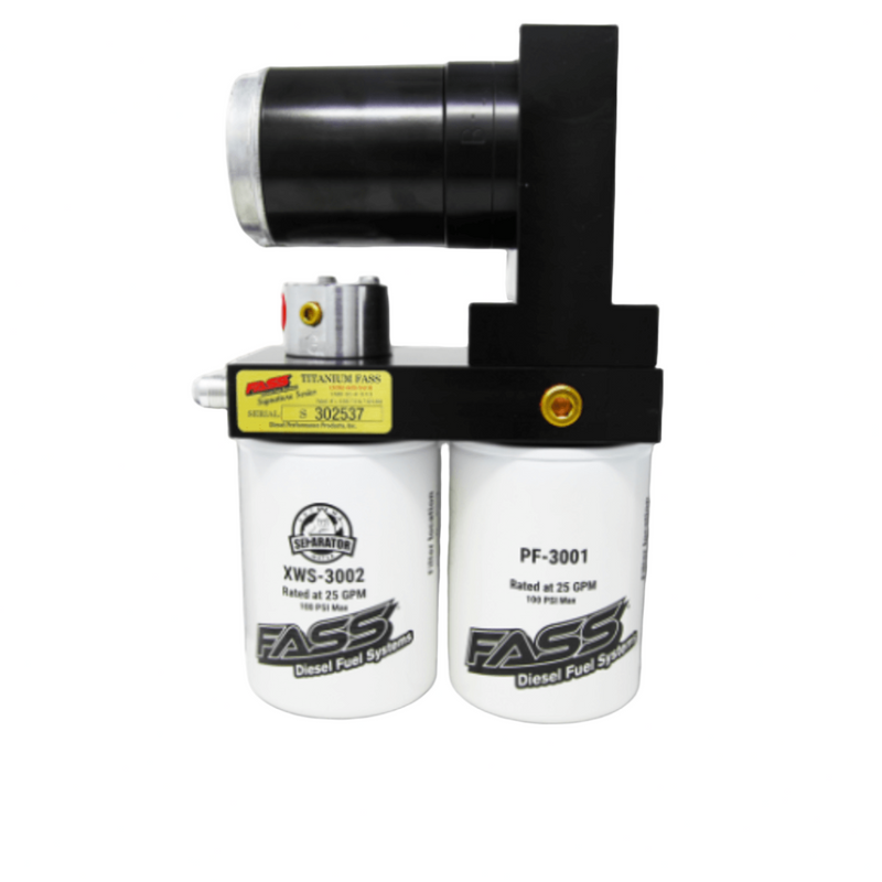 Load image into Gallery viewer, FASS | 1998.5-2004 Dodge 5.9L Cummins (Engine Mounted Pump) 100GPH No Drop Titanium Fuel System