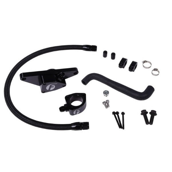 Load image into Gallery viewer, Fleece 2006-2007 Dodge Ram 5.9L Cummins Auto Trans Coolant Bypass Kit - Black FPE-CLNTBYPS-CUMMINS-0607