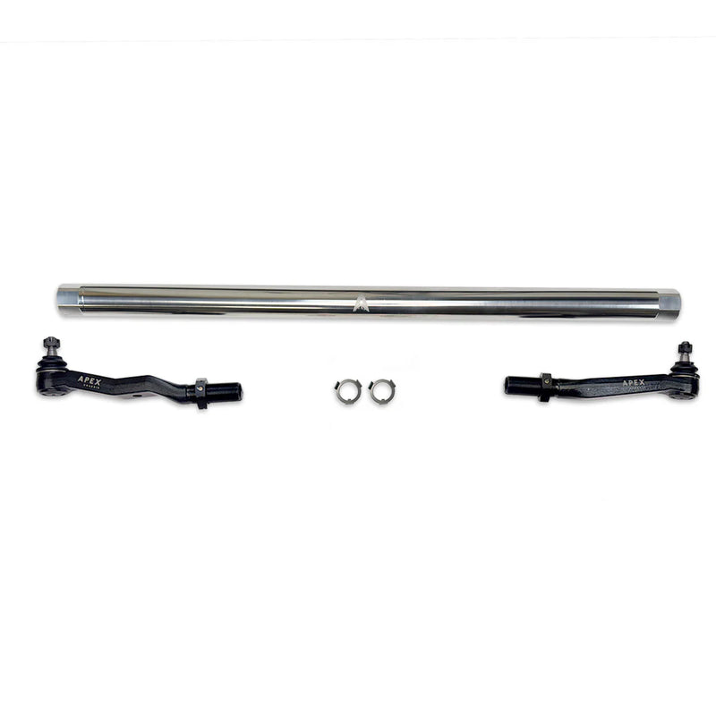 Load image into Gallery viewer, Apex Chassis | 2009-2012 Dodge Ram 2500 / 3500 4WD Pro Lock Tie Rod Kit Polished Aluminum
